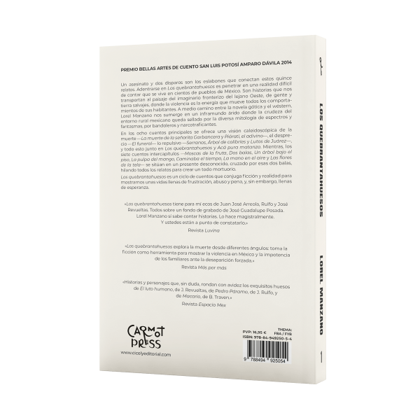 Portada de Los quebrantahuesos, de Lorel Manzano.