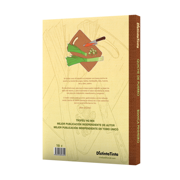 Portada de Quiche de puerro de Bianca Pinheiro.