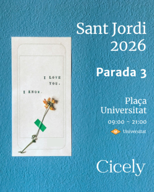 Cartel de Cicely Editorial para Sant Jordi 2026